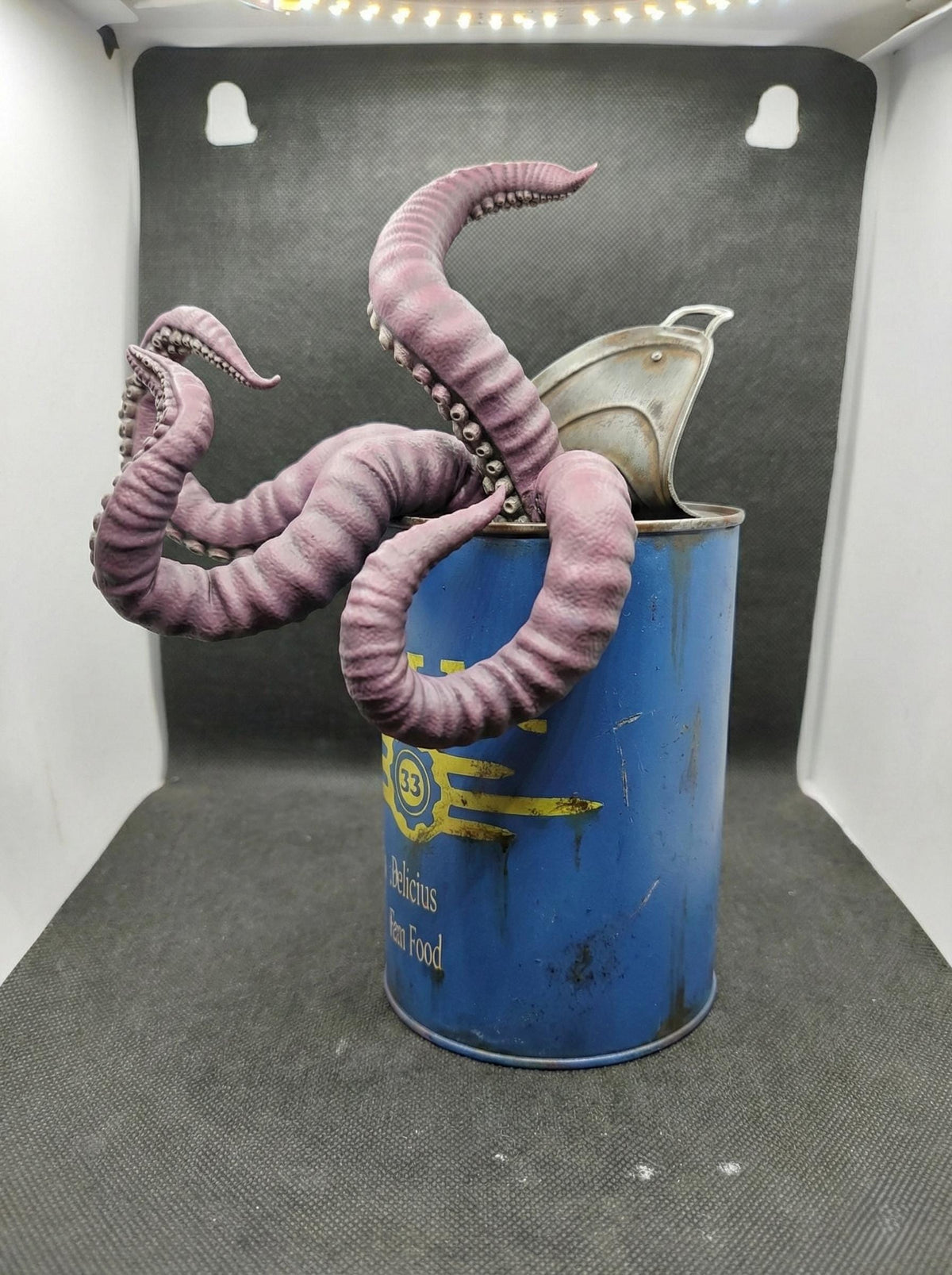 Vault-Tec Wasteland Can with Octopus Tentacles | Post Apocalyptic Decor