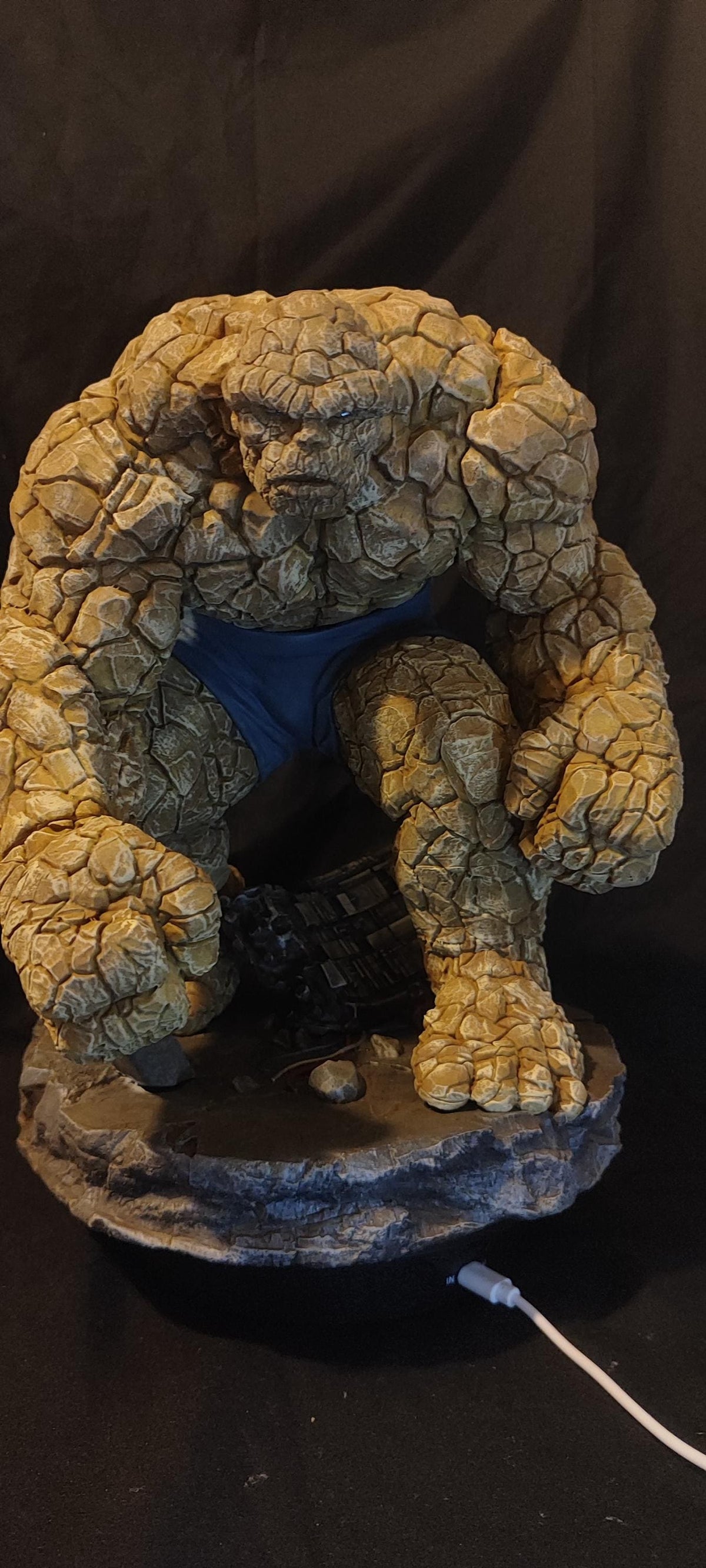 Thing Figure 1/6 Scale, Rock Stone Model, Unique Hero
