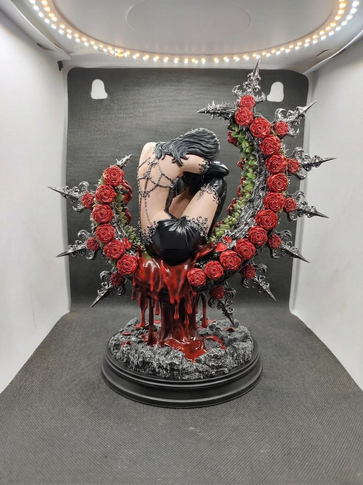 Dark Elf Noblewoman Statue – 1/6 Scale Hand-Painted Resin Figure