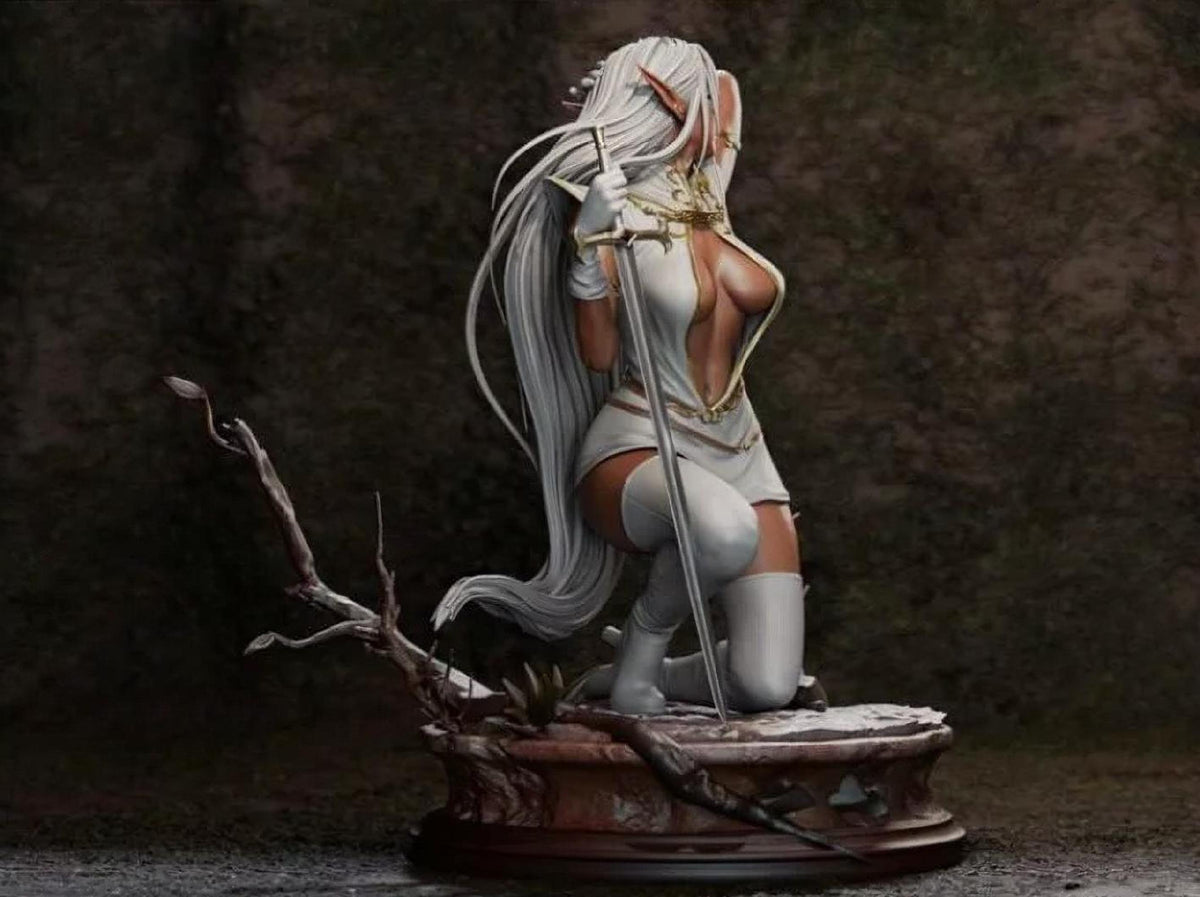 Elyndra – 1/6 Scale Resin Dark Elf Enchantress Figure