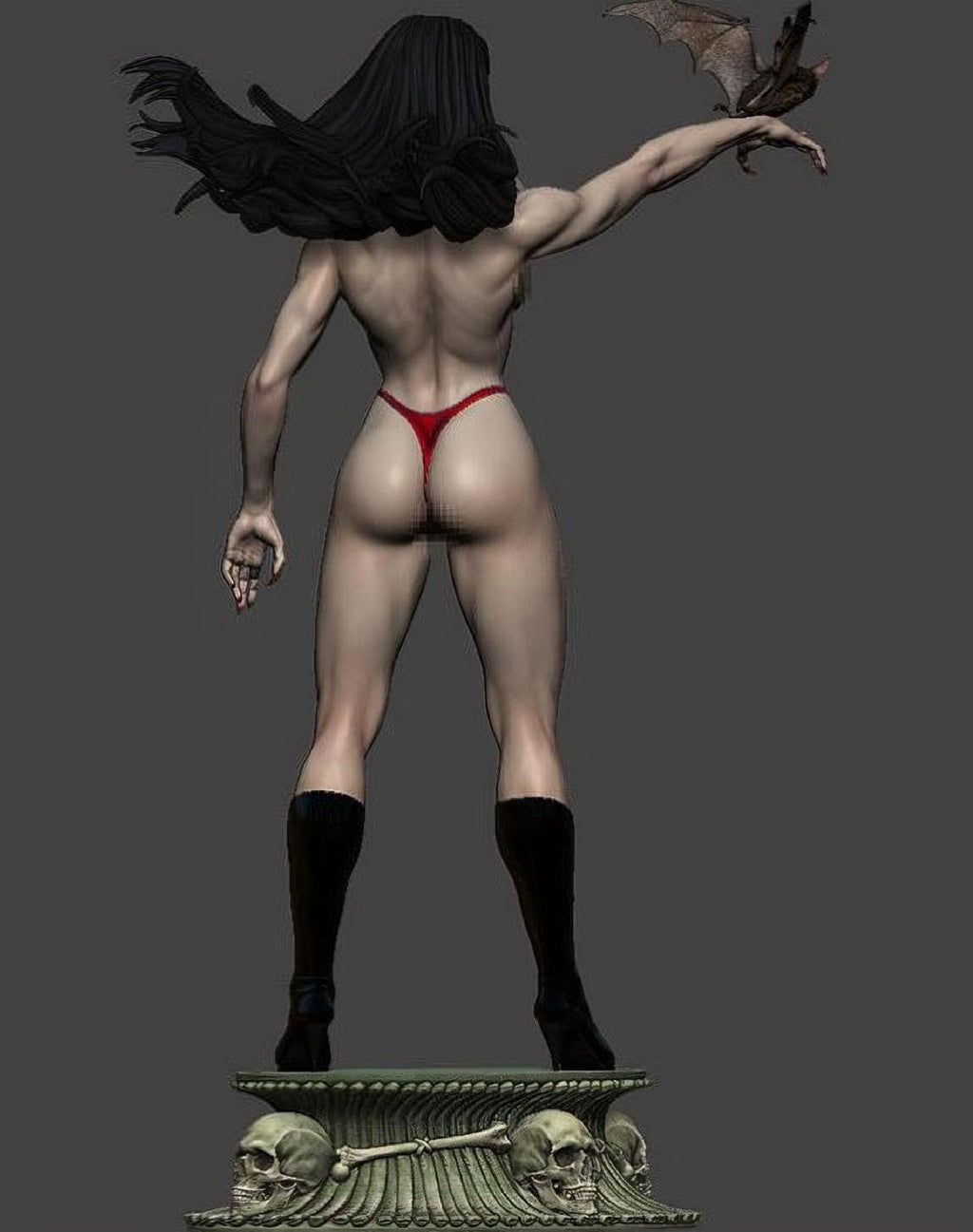 Vampire Queen Velora Bloodveil 1/6 Resin Statue, Hand-Painted
