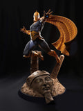 The Arcane Seer – 28cm Hand-Painted Resin Statue | Mystic Sorcerer