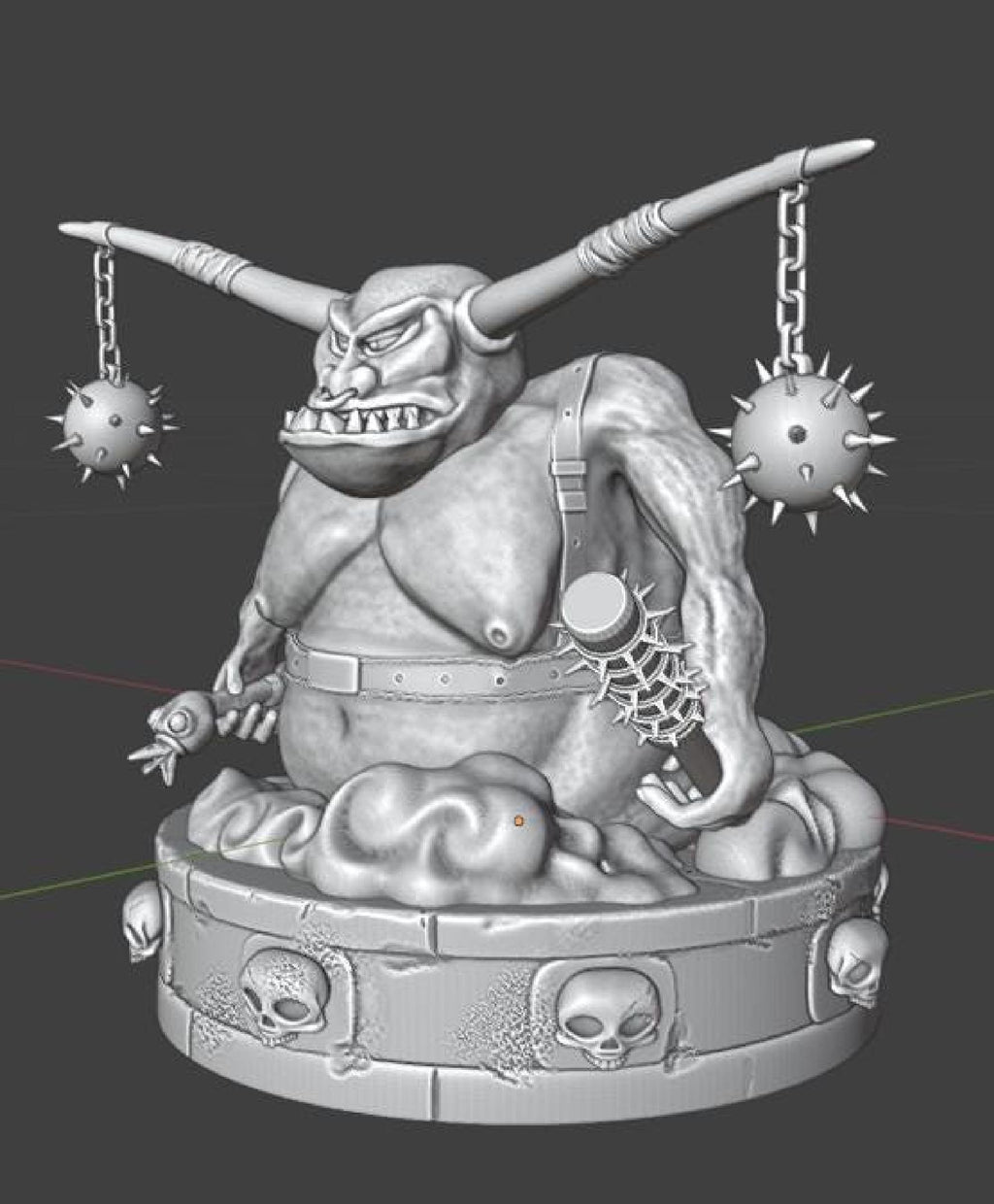 Custom 3D Character Sculpt Commission, D&D Mini, OC Figure