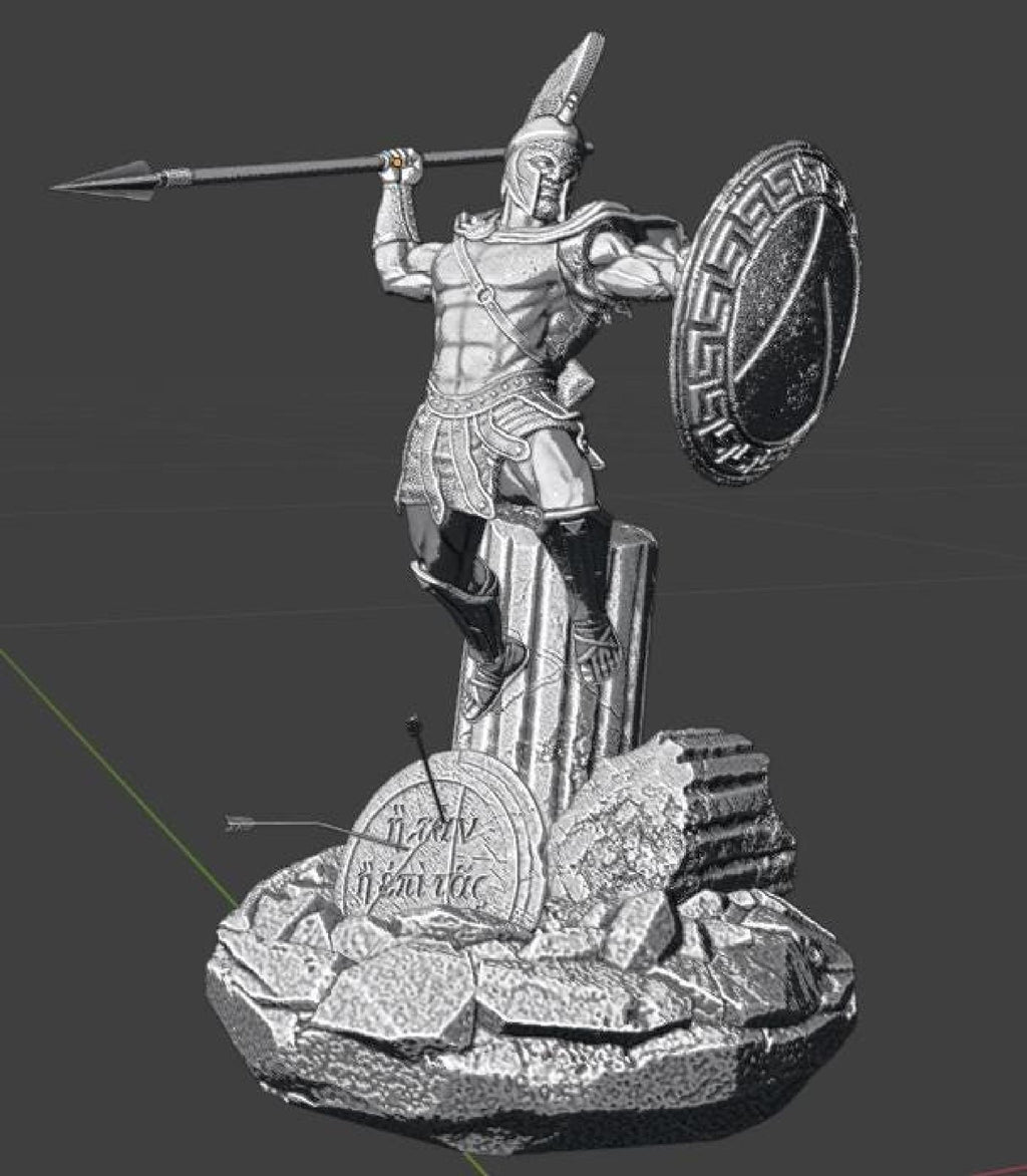 Custom 3D Character Sculpt Commission, D&D Mini, OC Figure