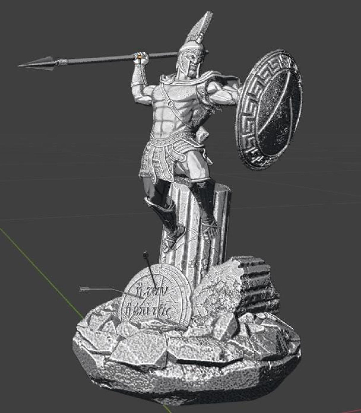 Custom 3D Character Sculpt Commission, D&D Mini, OC Figure