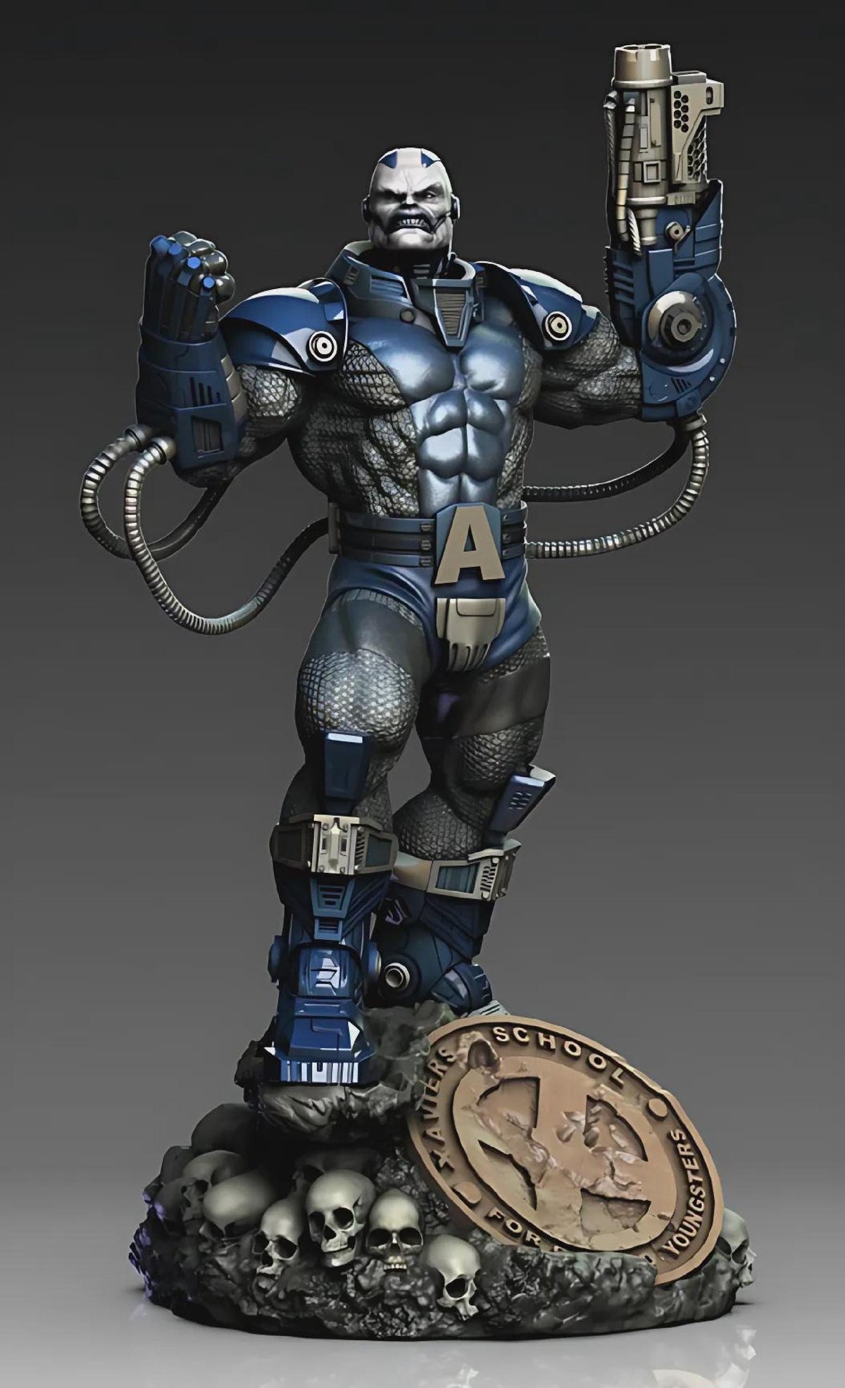 Ancient Armored Warlord 28cm Statue | Hand Painted 1/6 Scale