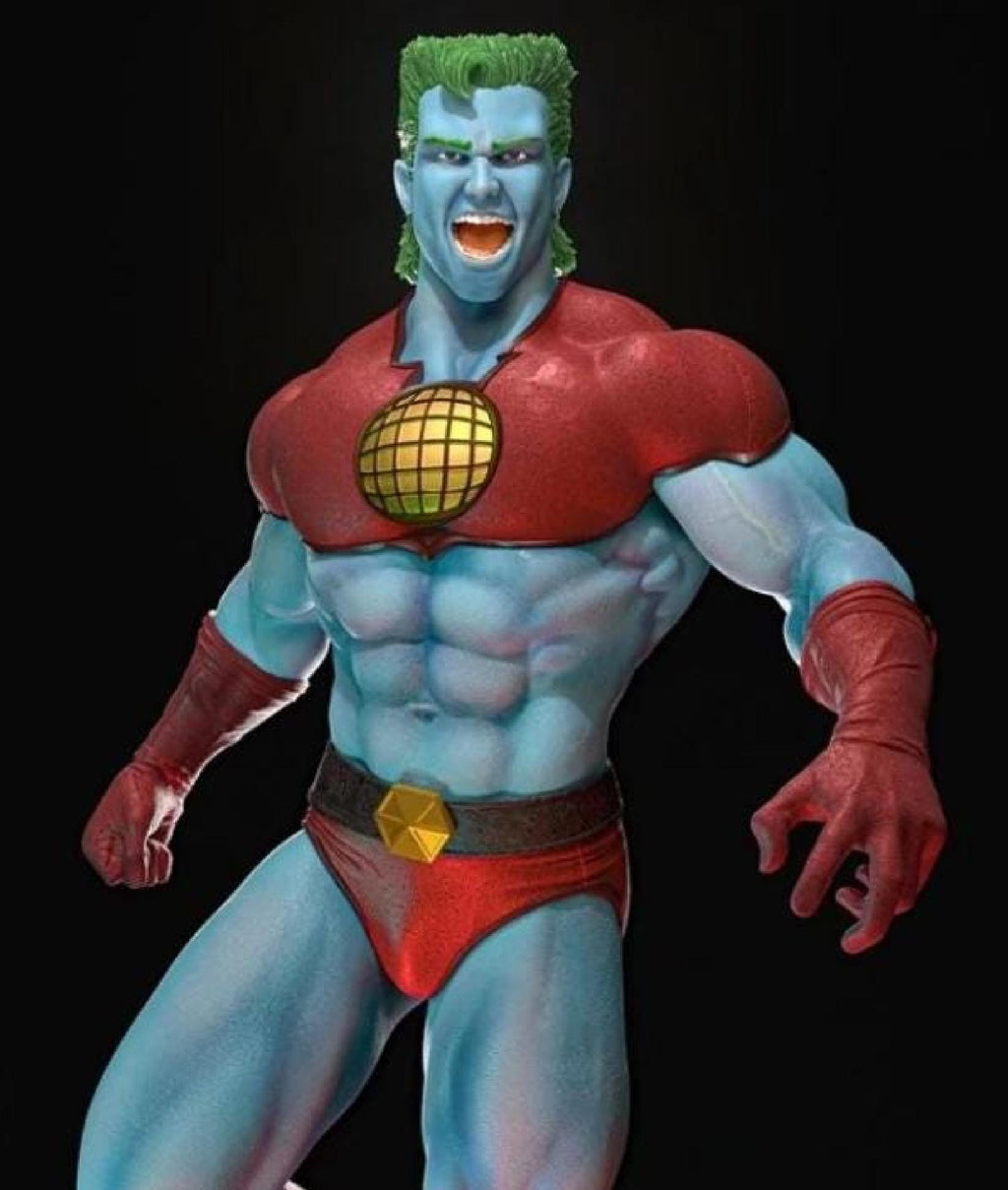 Gaia Sentinel Action Figure: Hand-Painted Resin, Eco-Warrior Statue