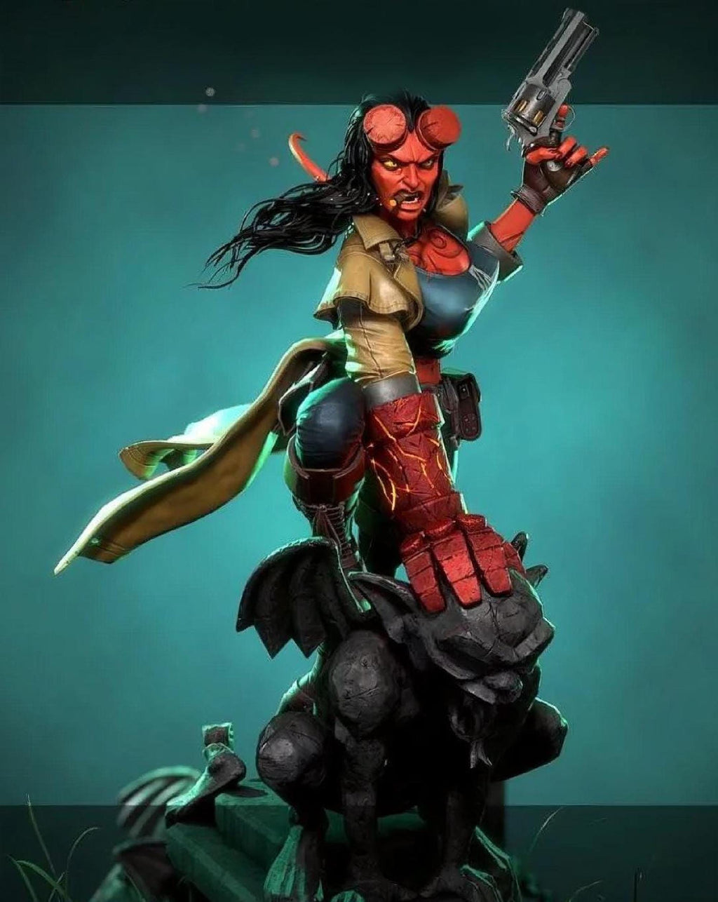 Infernal Daughter | 1/6 Scale Resin Figure (28 cm) | Hand-Painted