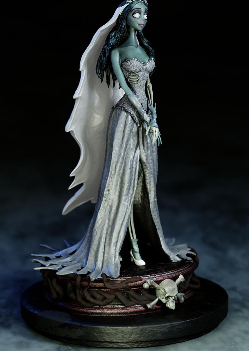 Undead Bride Evelyn Nocturne 1/6 Resin Figure, Gothic Horror