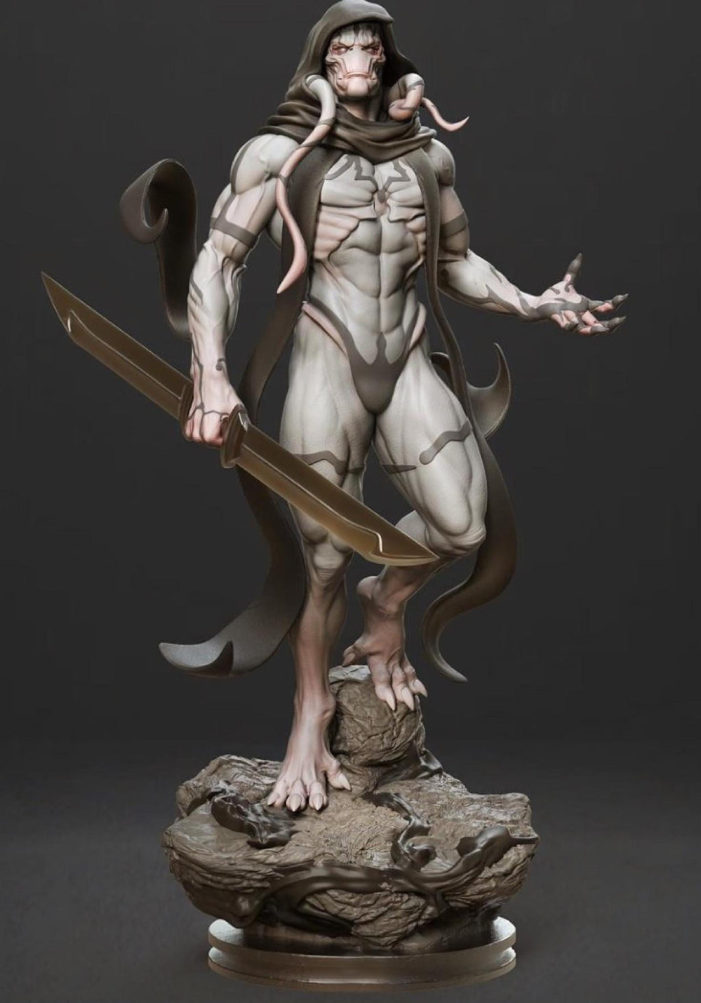 Hand-Painted Shadow Butcher Statue – 1/6 Scale Cosmic God