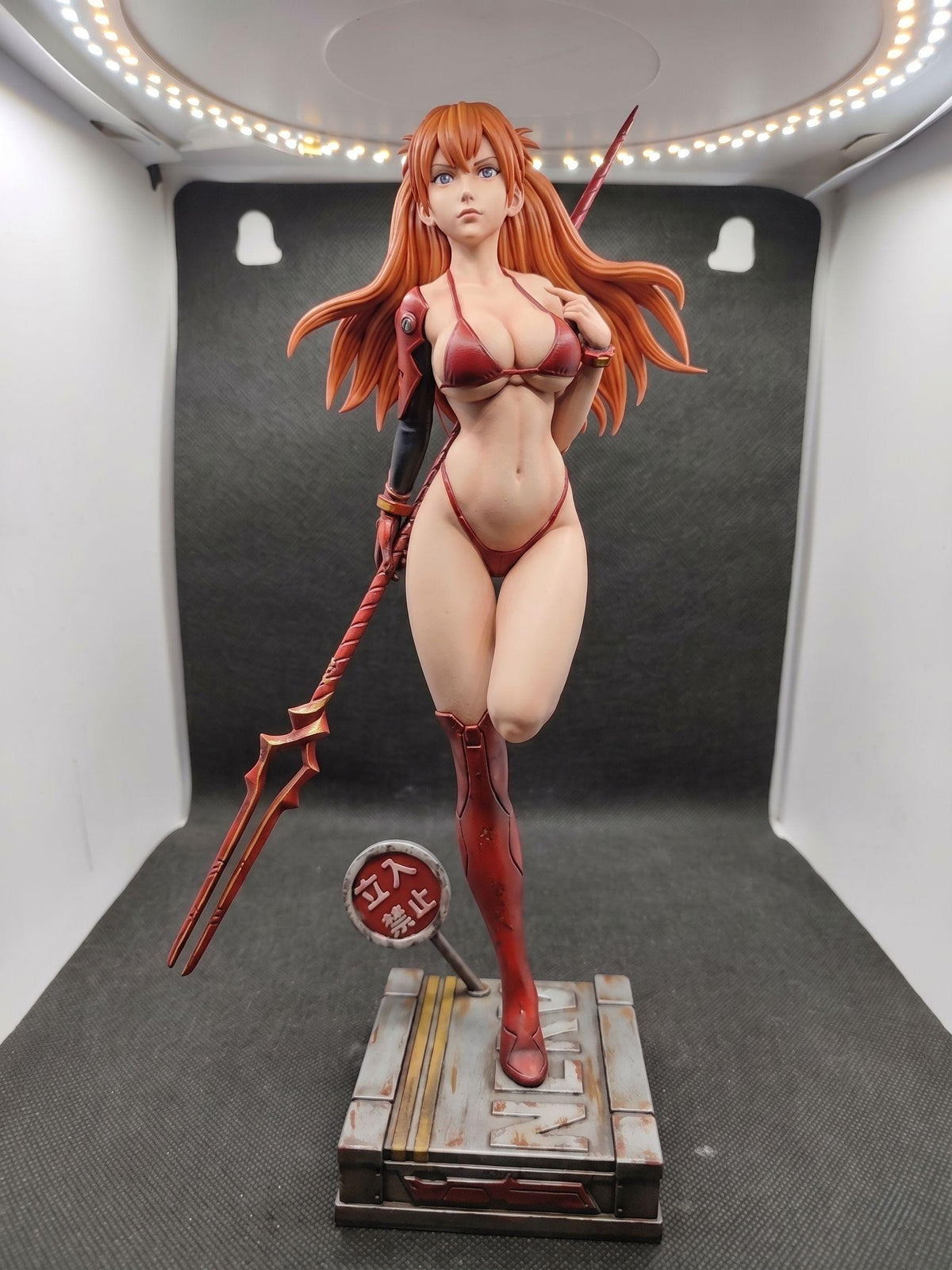 Custom Hand Painted Ninja Girl Statue 1/6 Scale Collectible