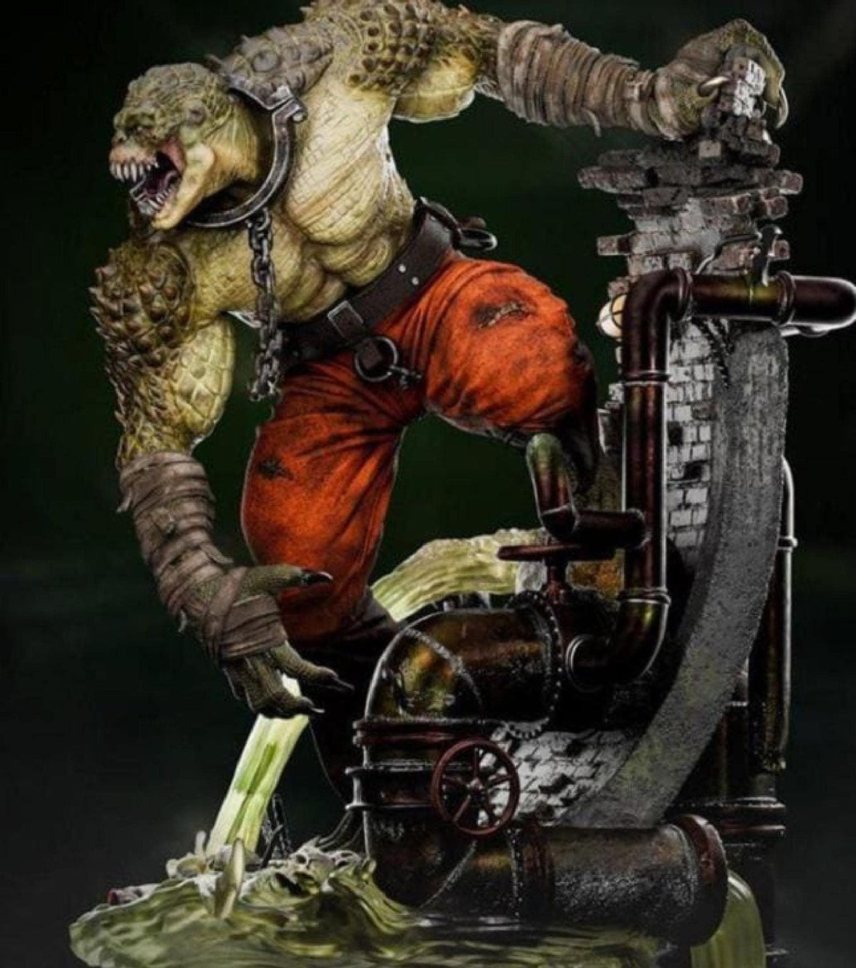 Reptilian Enforcer – 25cm Custom Action Figure