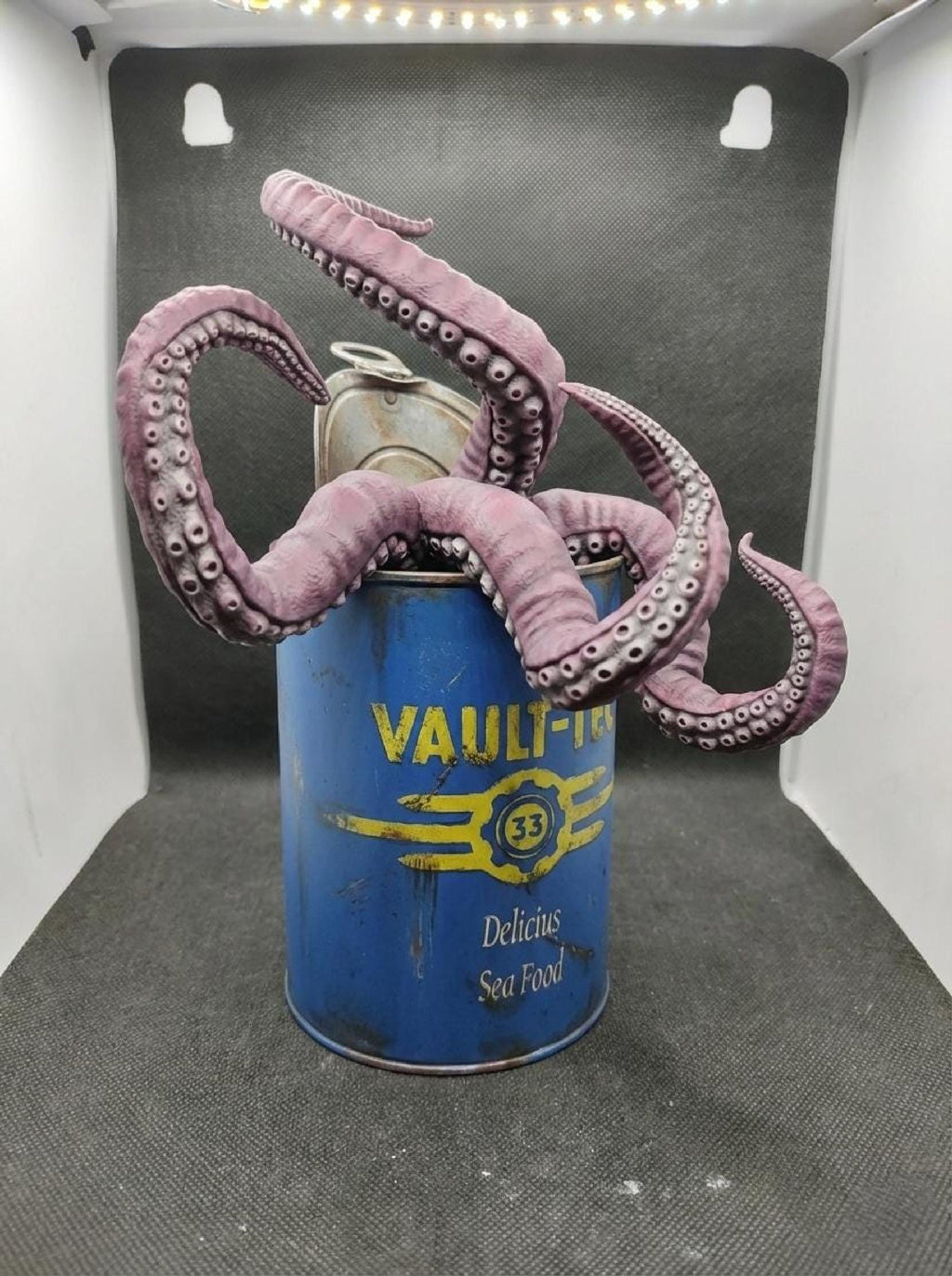 Vault-Tec Wasteland Can with Octopus Tentacles | Post Apocalyptic Decor