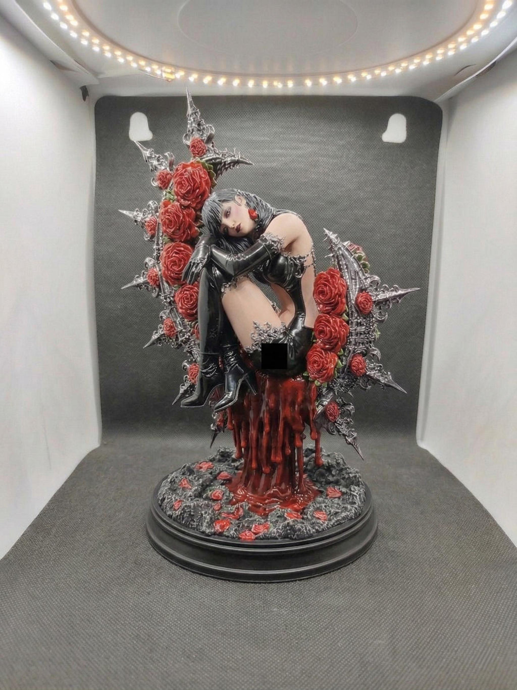 Dark Elf Noblewoman Statue – 1/6 Scale Hand-Painted Resin Figure