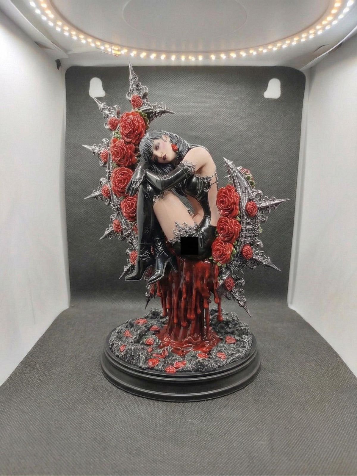 Dark Elf Noblewoman Statue – 1/6 Scale Hand-Painted Resin Figure