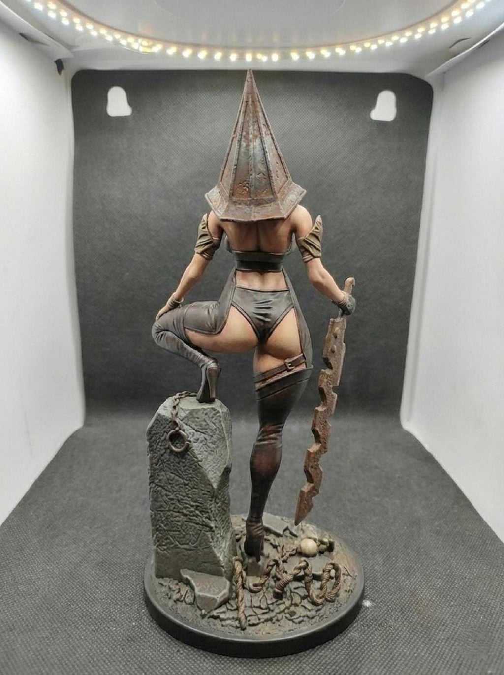 Survival Horror Monster Girl Statue, Gothic Display Sculpture