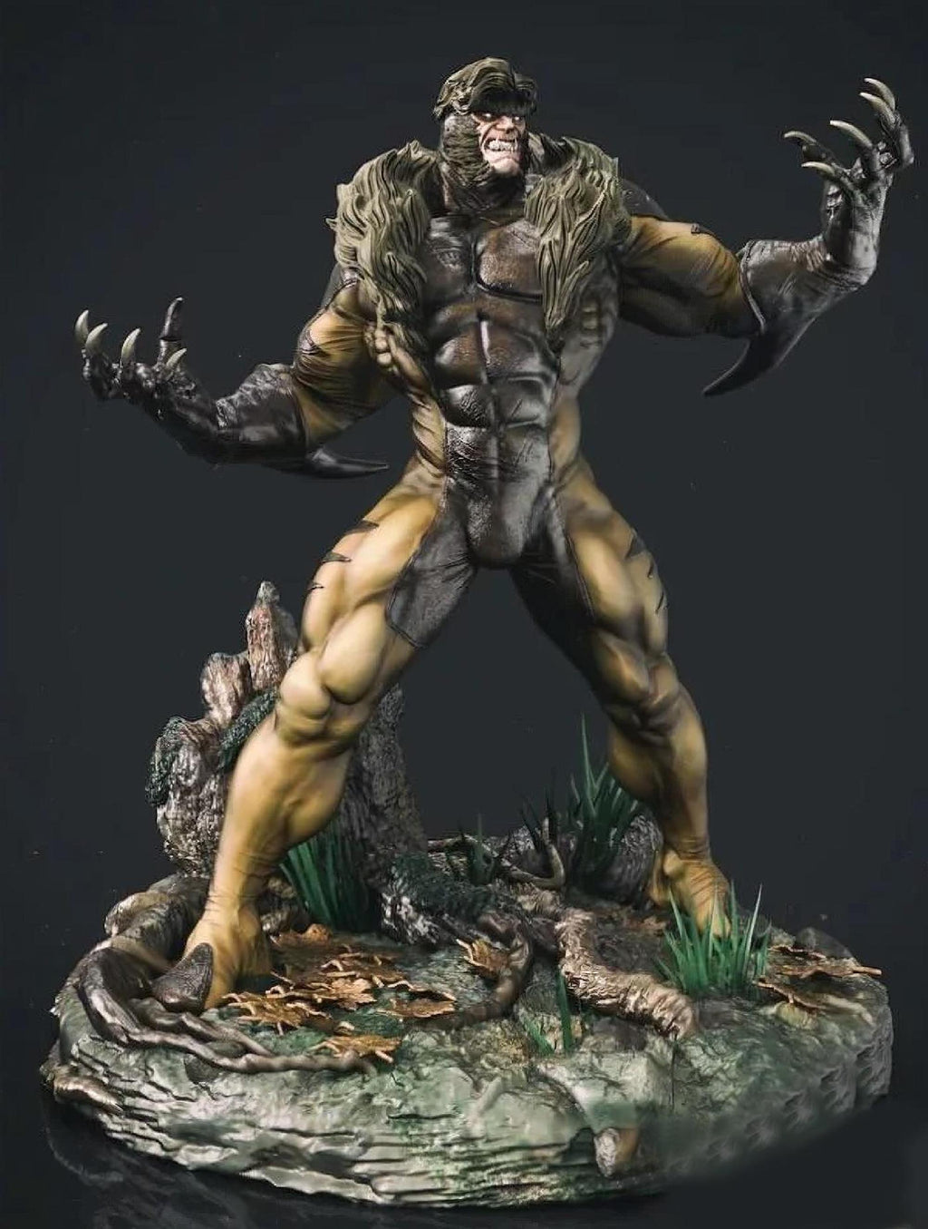 Savage Hunter Figure | 1/6 Scale Hand-Painted Feral Beast Statue