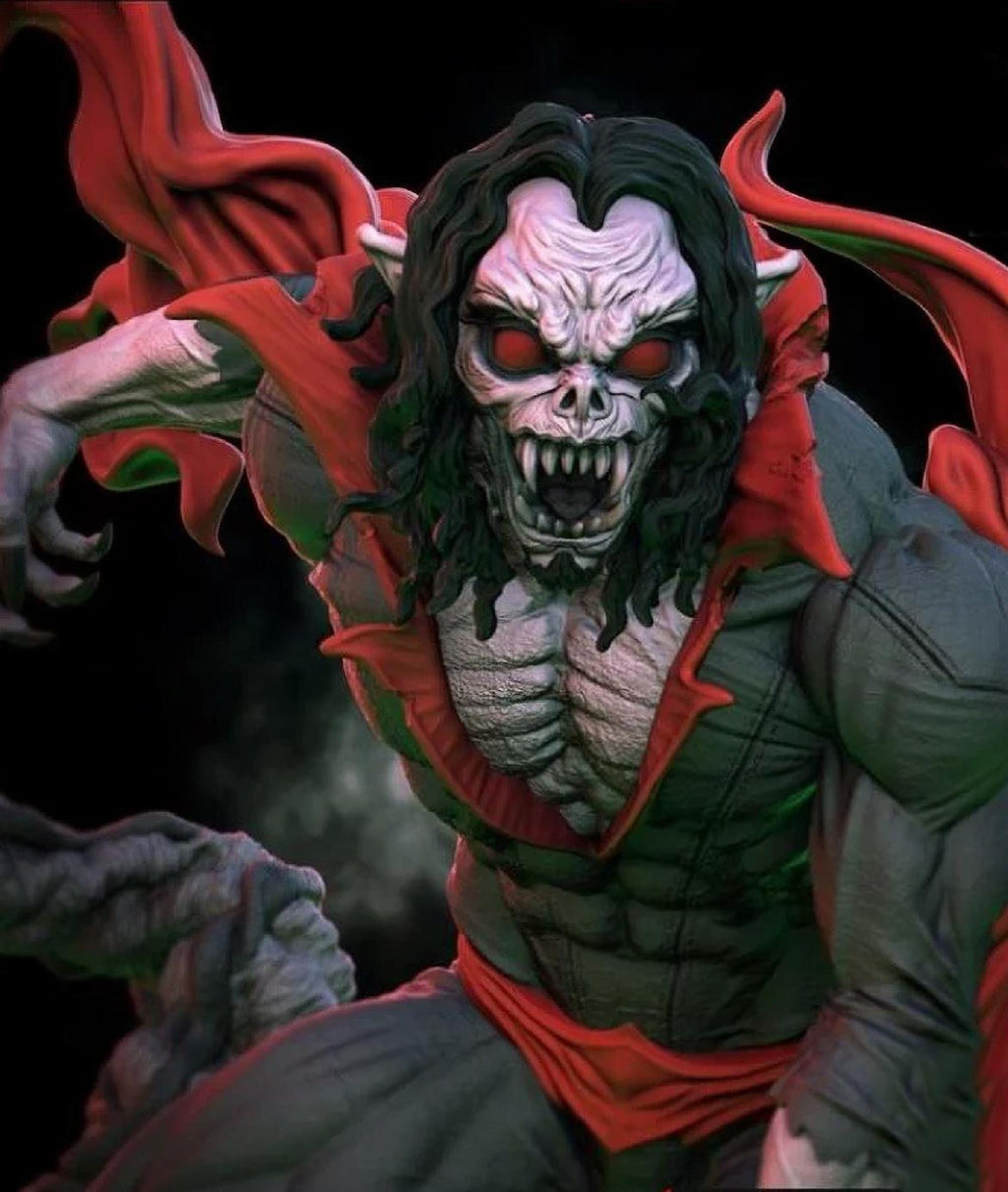 Living Vampire Statue | 1/6 Scale Hand-Painted Cursed Scientist Figure