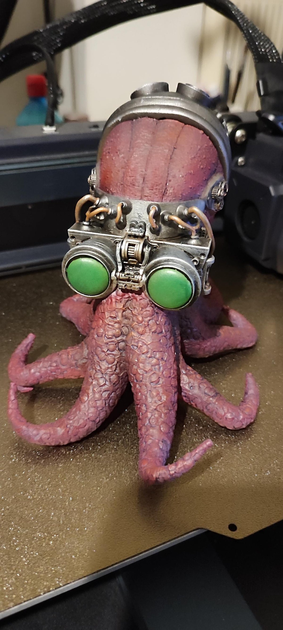 Dr. Inkstein: Vigilante Hacker Octopus Figurine