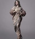 The Forgotten Muse: Hand-Painted 3D Resin Figure (28cm)