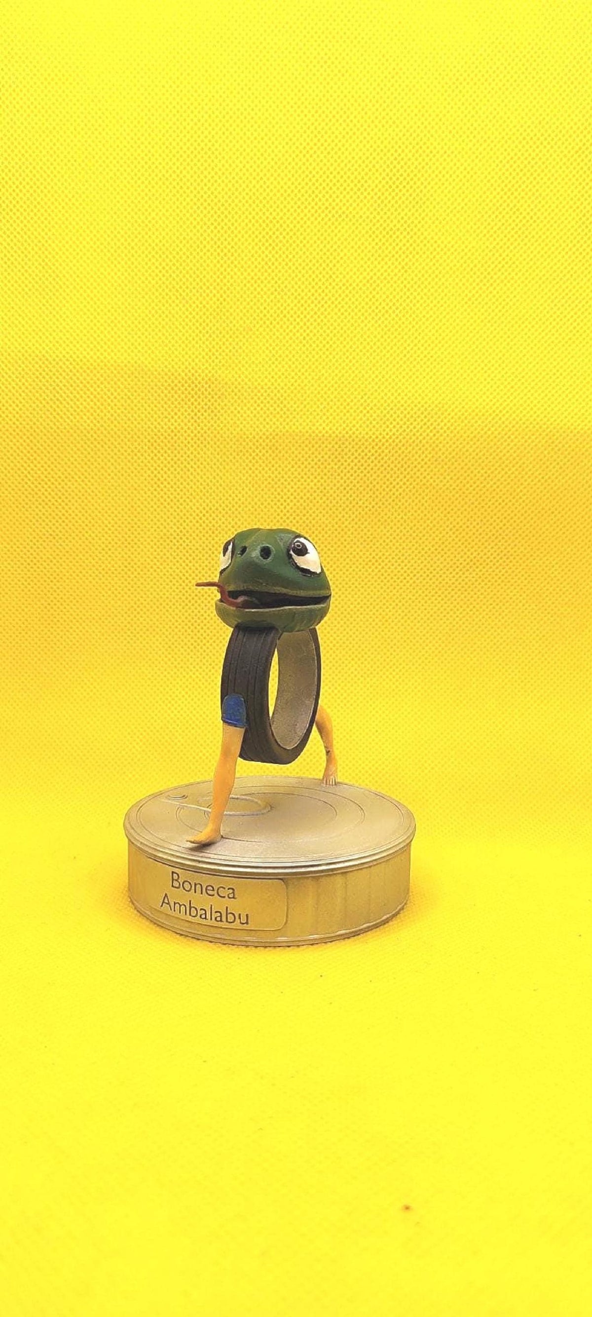 Italian Brainrot - Boneca Ambalabu | Handmade Resin Figure