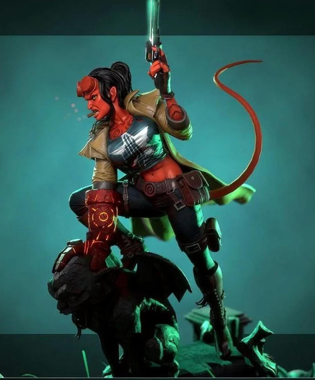 Infernal Daughter | 1/6 Scale Resin Figure (28 cm) | Hand-Painted