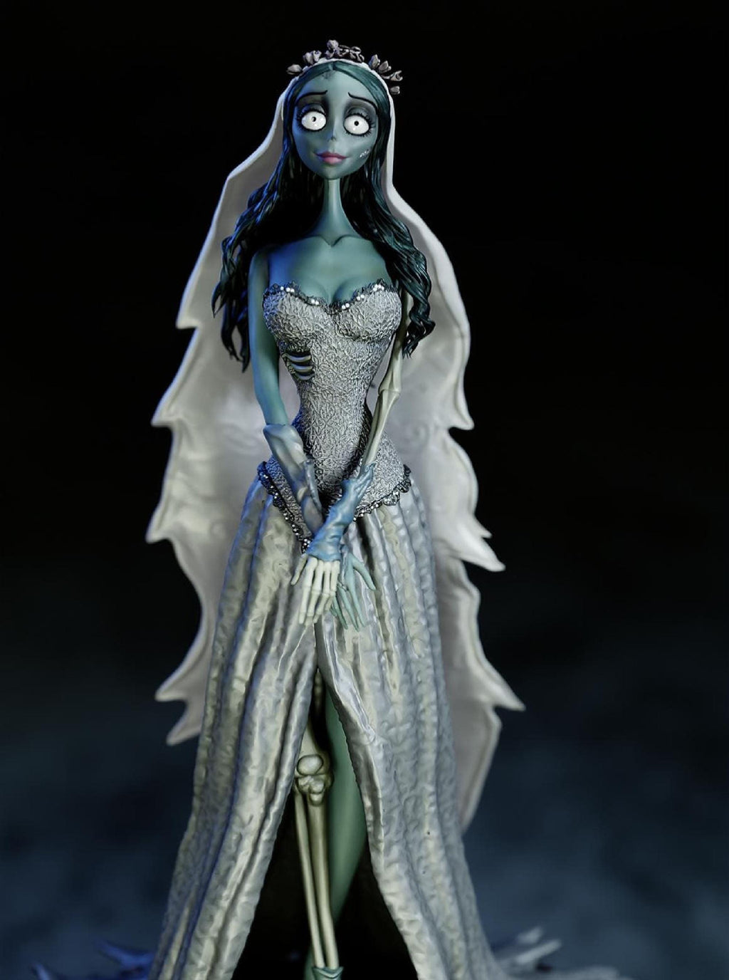 Undead Bride Evelyn Nocturne 1/6 Resin Figure, Gothic Horror