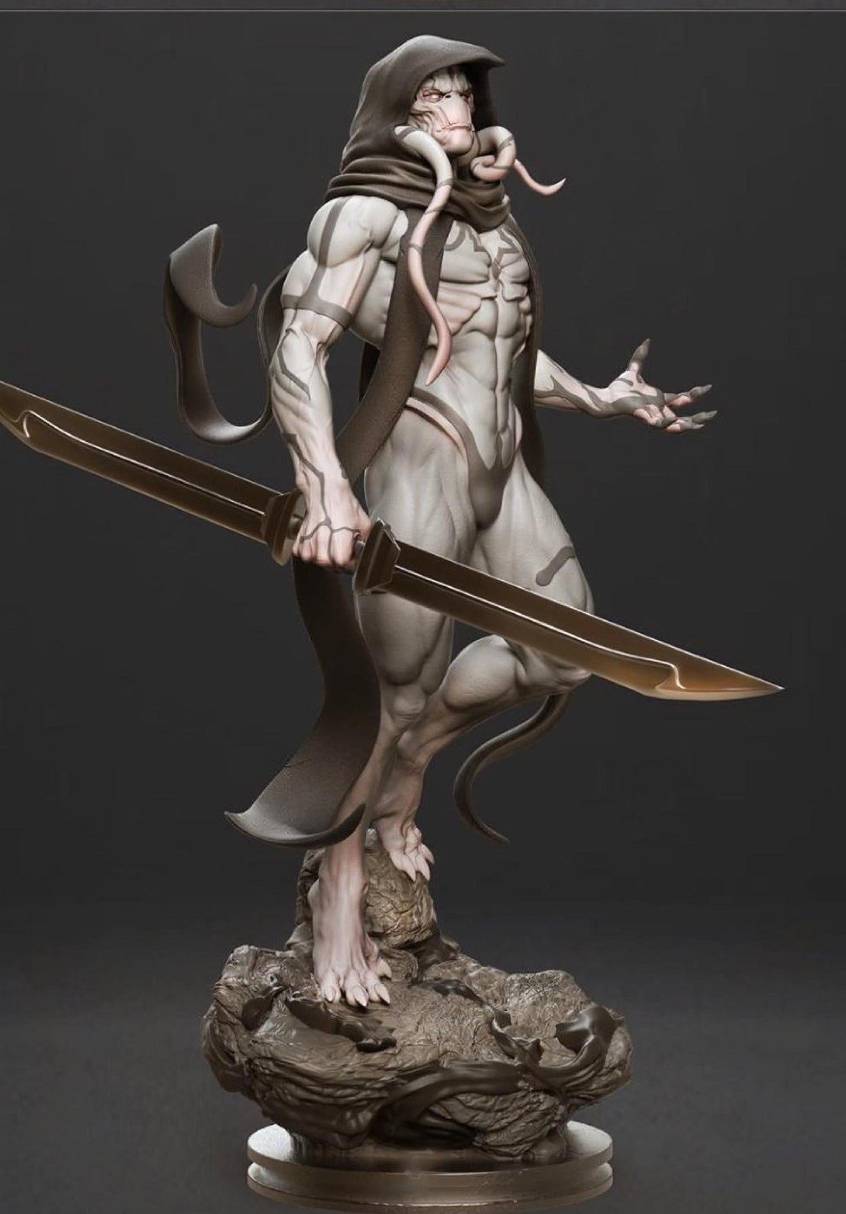 Hand-Painted Shadow Butcher Statue – 1/6 Scale Cosmic God