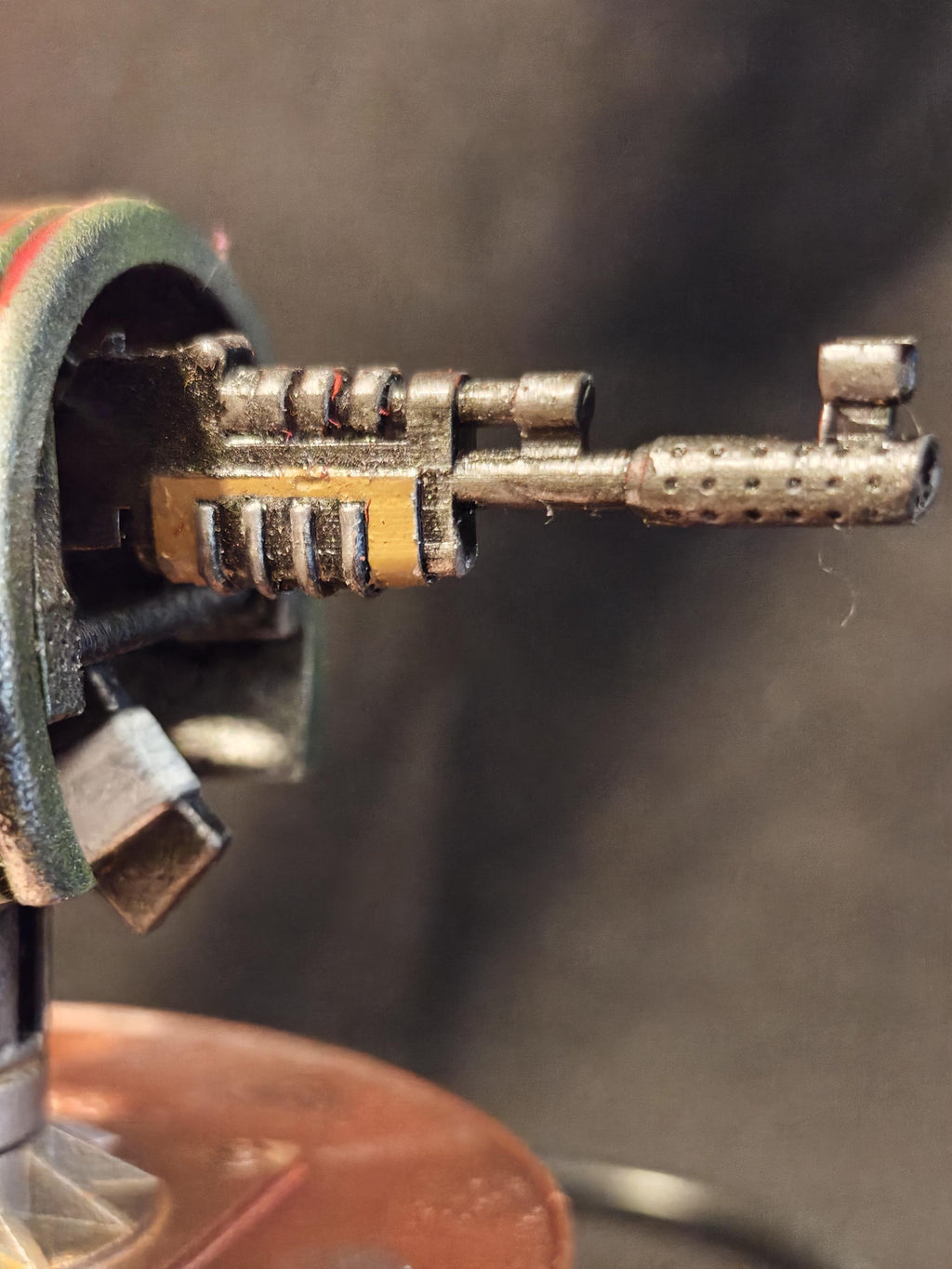 Rust Survivor Game Turret Trap AK LED Light