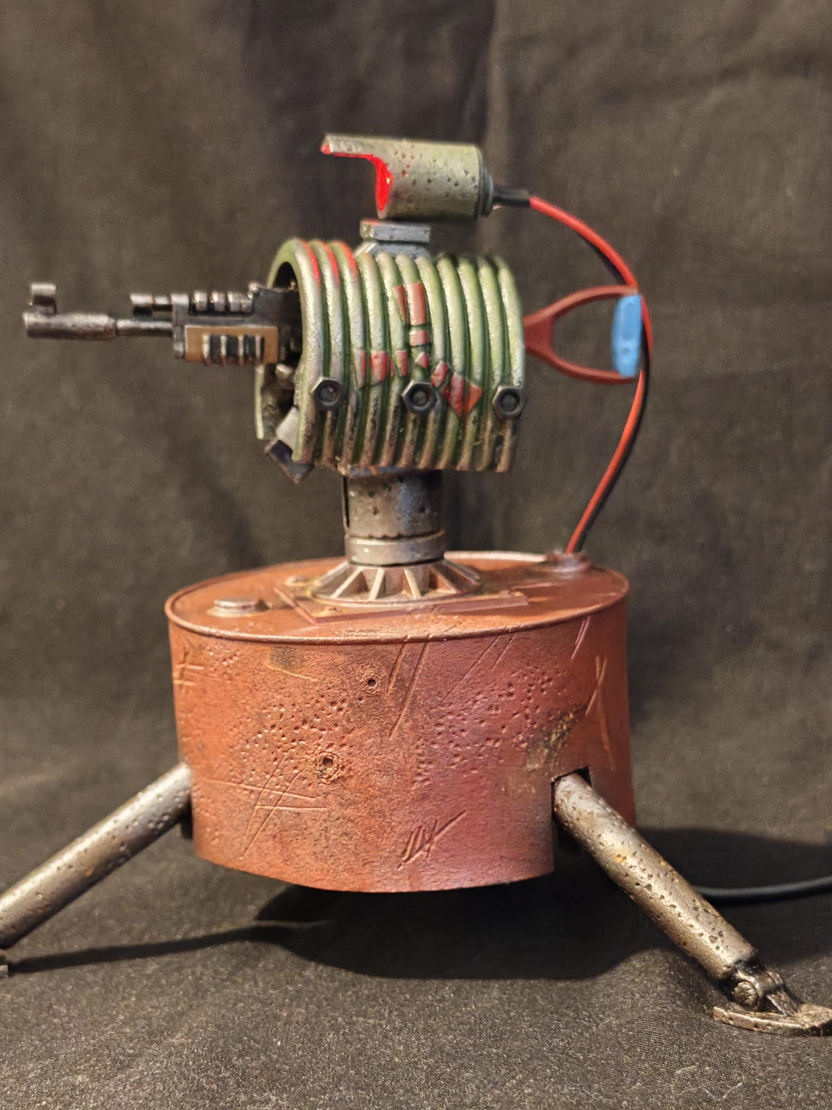Rust Survivor Game Turret Trap AK LED Light