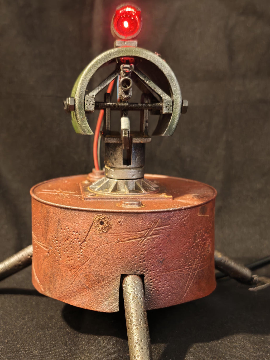 Rust Survivor Game Turret Trap AK LED Light