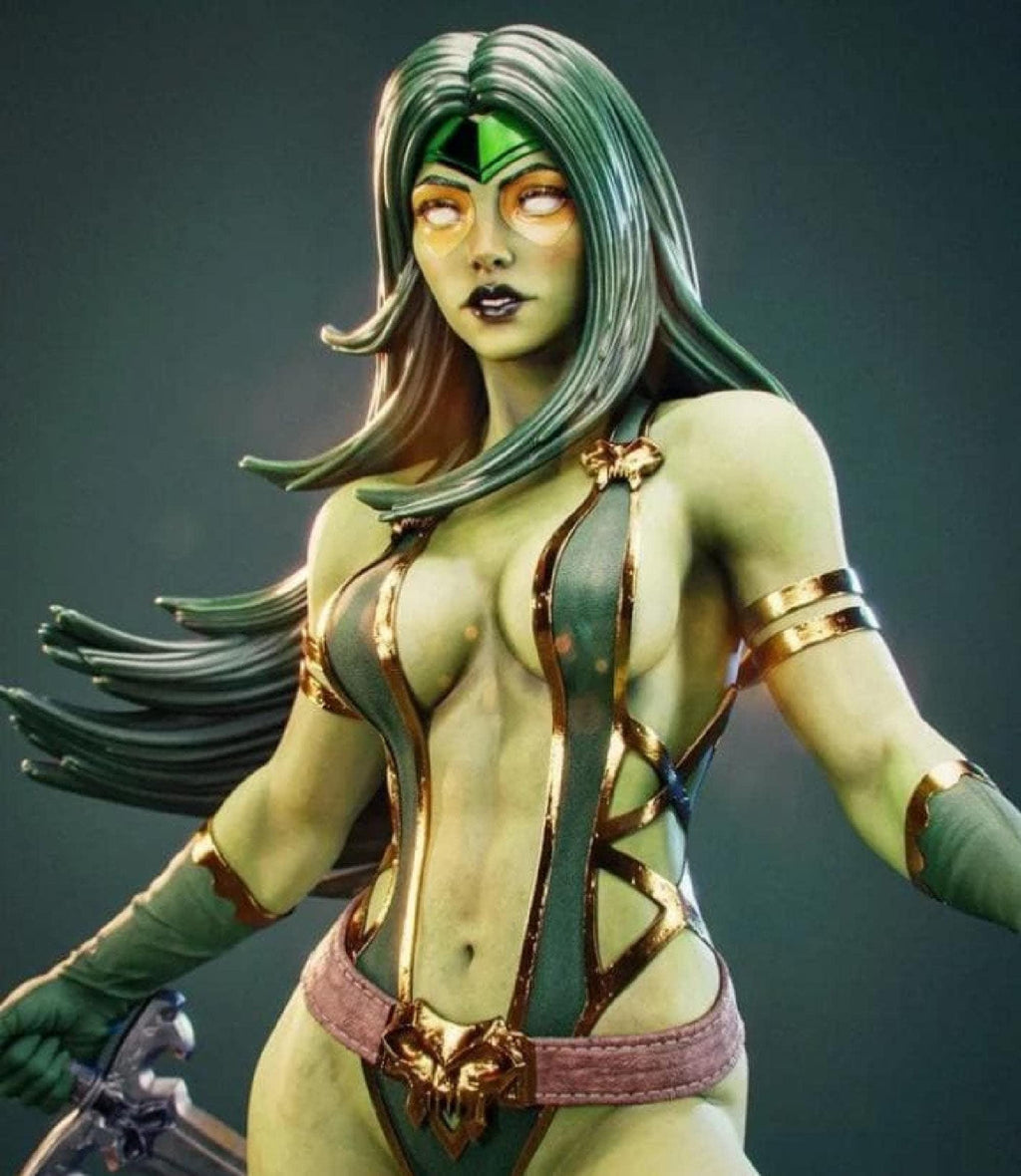 Galaxy Warrior - Emerald Assassin 30cm Resin Figure