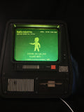 Fallout Terminal Wall Light, Ambient Green LED, Retro Sci Fi Prop