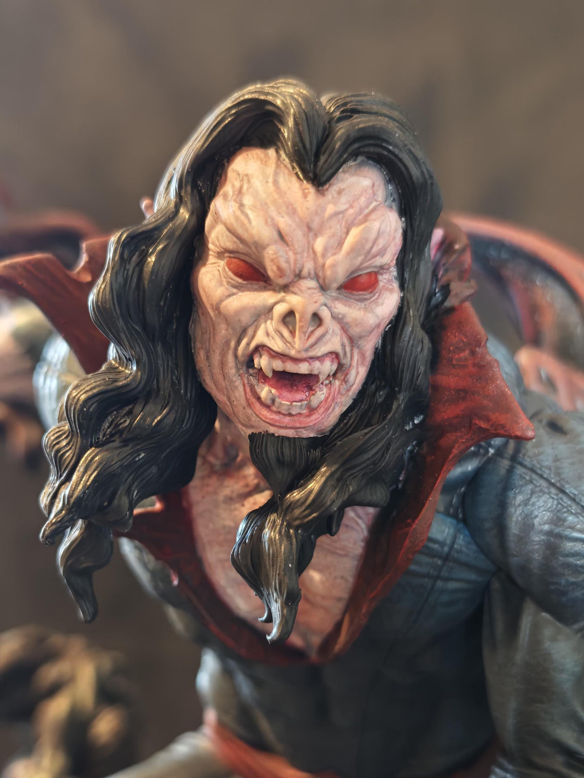 Living Vampire Statue | 1/6 Scale Hand-Painted Cursed Scientist Figure